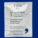 Shampooing sans sulfate La Genèse™ L'Iéna Paris 20 ml (fond bleu nuit)