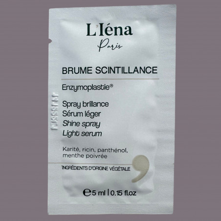 Brume Scintillance Enzymoplastie L'Iéna Paris 5 ml (fond argent)