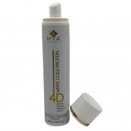 Lissage 4D White Gold Protein Mya 1 L : ouvert