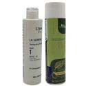 Mini-kit Ultimate Liss Hanna Lee 250 g & shampooing N° 1 La Genèse L'Iéna 200 ml (3/4 face)