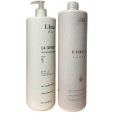 Kit lissage organique Forest Tanino Lana + shampooing L'Iéna 2 x 1 L (3/4 face)