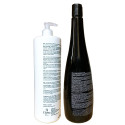 Kit lissage protéine Black Pearl Secrets + shampooing préparateur N° 1 La Genèse L'Iéna Paris 2 x 1 L (verso 1)