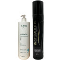 Kit Lissage protéine Royal Power Premium Best Smooth Naturelle + shampooing L'Iéna 2 x 1 L