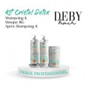 Kit Detox Banho de Cristal Deby Hair 3 produits (visuel)