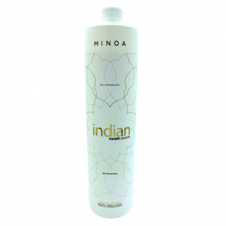 Lissage indien Indian Minoa 1 L (recto, bouteille officielle)