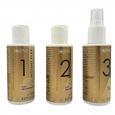 Kit Instant Plex System Sorali 3 x 120 ml (3/4 face)