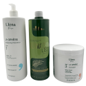 Kit Ultimate Liss Hanna Lee 1 kg + shampooing préparateur & masque La Genèse L'Iéna 3 produits