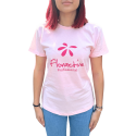 T-Shirt Rose Floractive (recto)