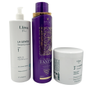 Kit Lissage Purple Tanino Mya + shampooing & masque L'Iéna 3 produits (3/4 face)