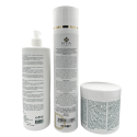 Kit Lissage 4D White Gold Protein Mya + shampooing & masque L'Iéna 3 produits (verso 2)