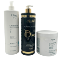 Kit Plastica Capilar Dona Liss Nicoletti Professional + shampooing & masque  L'Iéna 3 produits (3/4 face)