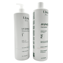 Kit lissage indien Ayurvédie Enzymoplastie L'Iéna Paris 2 x 1 L (3/4 face)