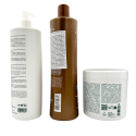 Kit Lissage brésilien Ecokeratin N° 2 Brasil Cacau Cadiveu + shampooing & masque L'Iéna 3 produits (verso 3)