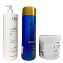 Kit lissage Prime One Supreme Premium Infinitá + shampooing & masque L'Iéna 3 produits (3/4 face)