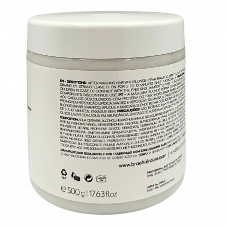 Masque Blonde Repair Braé 500 g (verso 1)