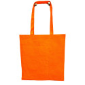 Tote bag orange L'Iéna Paris (verso)