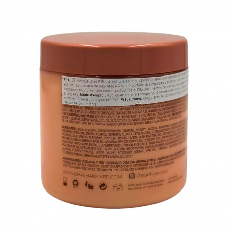 Masque reconstructeur Revival Braé 500 g (verso 1)