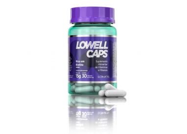 Complément alimentaire en vitamines et minéraux Lowell Caps 30 gélules