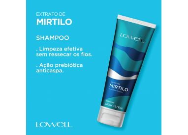 Shampooing Mirtilo aux extraits de myrtille Lowell 240 ml (visuel 1)