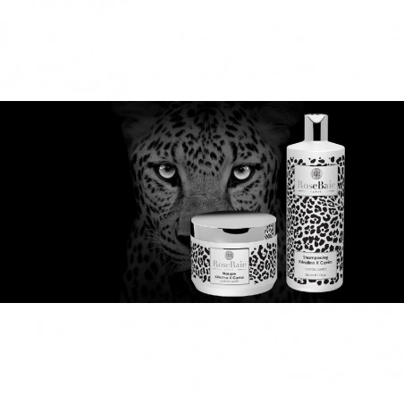 Kit d'entretien de lissage Kératine X Caviar RoseBaie 2 x 500 ml shampooing  + masque (visuel 3)