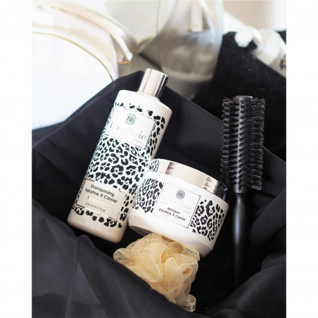 Kit d'entretien de lissage Kératine X Caviar RoseBaie 2 x 500 ml shampooing  + masque (visuel 9)