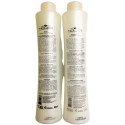 Kit lissage brésilien Maxx Platinum + shampooing clarifiant All Line Nouar 2 x 1 L  (verso)