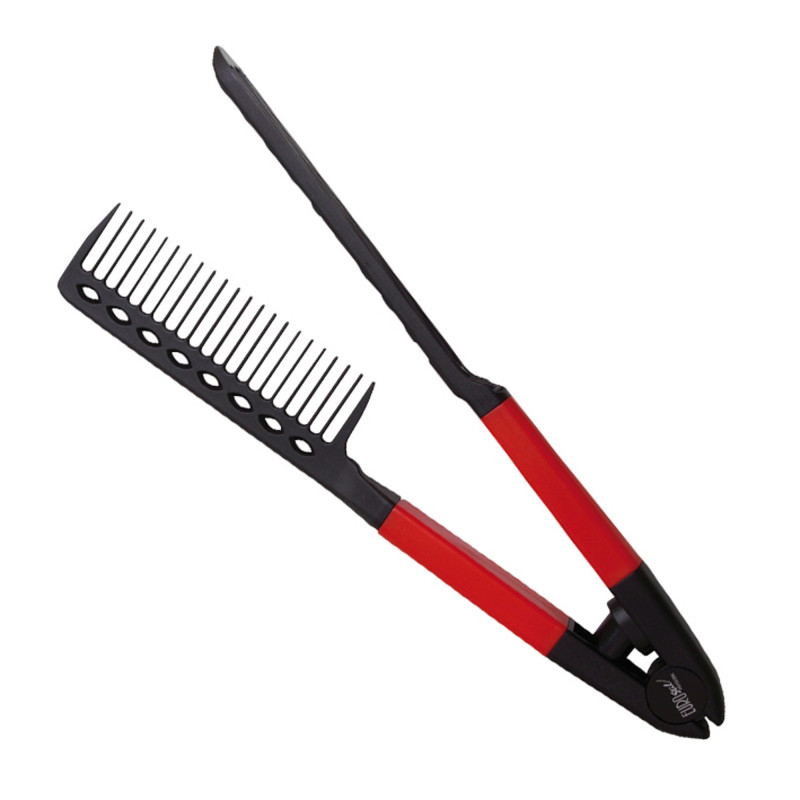 Peigne coiffure - Peigne pour lisser - Peigne lissage brésilien embout  métal -  - HP COIFFURE