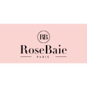 Logo RoseBaie sur fond rose