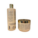 Kit d'entretien au lissage Kératine X Amla RoseBaie 2 produits : shampooing + masque (2 x 500 ml) (verso 1)
