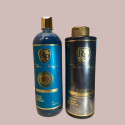 Kit shampooing & patine fortifiante Toner Green Robson Peluquero 2 x 1 L (fond perle)