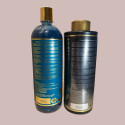 Kit shampooing & patine fortifiante Toner Green Robson Peluquero 2 x 1 L (fond perle, verso)