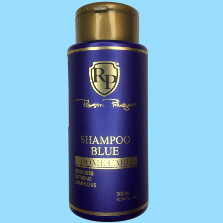 Shampooing Blue Home Care Robson Peluquero 300 ml (fond bleu)