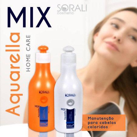 Shampooing et après-shampooing Aquarella Mix 2 x 300 ml (visuel 1)