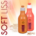 Kit home care post-traitement chimique Soft  Liss Sorali 2 x 300 ml (visuel 1)
