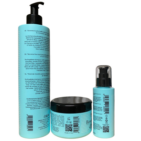 Kit b.otox shampooing sérum kératine et huile de ricin RoseBaie 3 produits (verso 1, EAN)