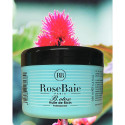Botox à l'huile de ricin RoseBaie 250 ml (recto sur fond fleur de ricin)