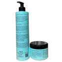 Kit botox kératine et huile de ricin RoseBaie 2 produits : shampooing + botox (verso 1)
