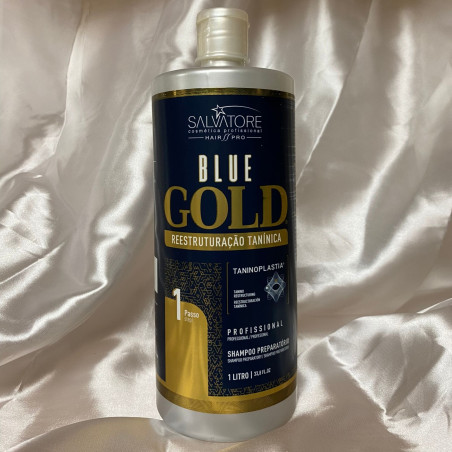 Salvatore Blue Gold N° 1 shampooing clarifiant 1 L (fond argent)