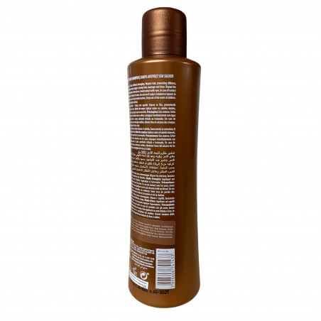 Shampooing A Anti Frizz sans sulfate Brasil Cacau Cadiveu 300 ml (verso droit, EAN)
