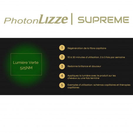 Photon LED vert Lizze Supreme : argumentaire