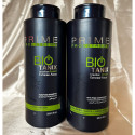 Kit lissage au tanin Bio Tanix Prime 2 x 1 L (shampooing N° 1 + lissage N° 4, fond argent)