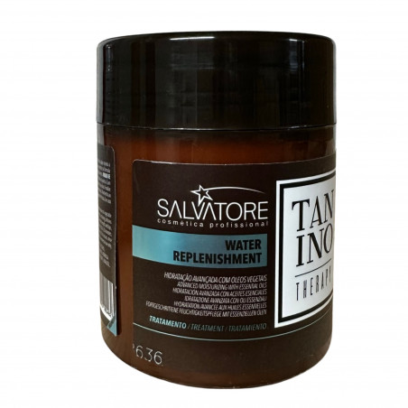 D - Water Replenishment Masque hydratant Tanino Therapy Salvatore 500 ml (3/4 face gauche)