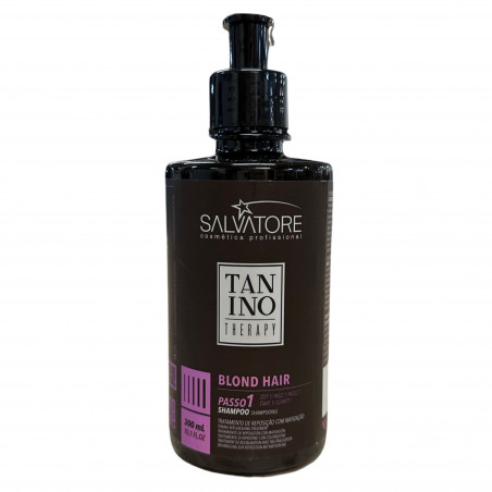 Shampooing Blond Treatment Tanino Therapy Salvatore 300 ml étape 1