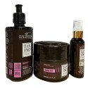 Kit Premium Blond Treatment Tanino Therapy Salvatore shampooing + masque + huiles essentielles E (3/4 face)