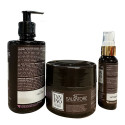 Kit Premium Blond Treatment Tanino Therapy Salvatore shampooing + masque + huiles essentielles E (verso 1)