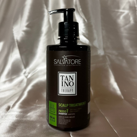 Shampooing Scalp Treatment Tanino Therapy Salvatore 300 ml étape 1 (fond argent)