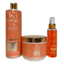 Kit premium shampooing + masque + sérum Amla & Ricin Mahal Liss