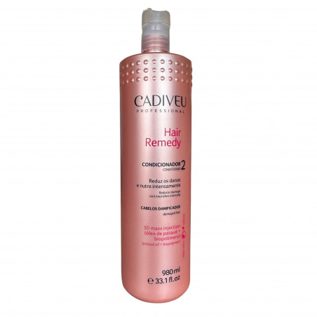 Après-shampooing réparateur N° 2 Hair Remedy Cadiveu 980 ml (recto)