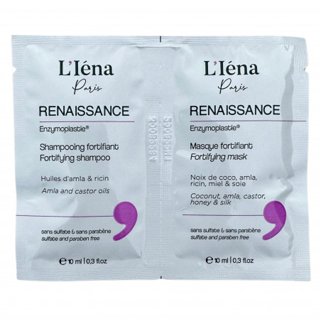 Kit d'entretien au lissage Renaissance™ Enzymoplastie L'Iéna Paris 2 produits de 10 ml