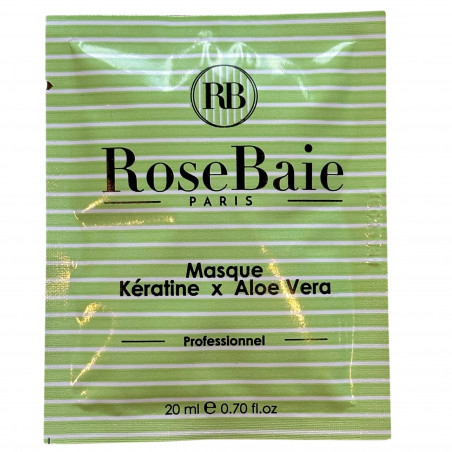 Masque Kératine x Aloe Vera RoseBaie 20 ml